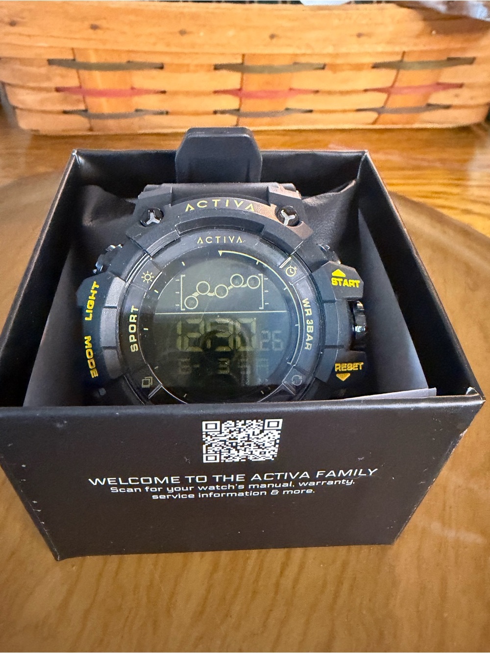Activa X Invicta 50mm Digital Watch Black Gold Acw8082-026 Mens - Picture 4 of 4
